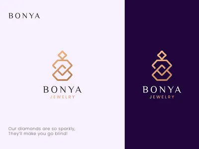 Bonya jewelry branding design diamond logo design elegant gold logo design icon jewellery jewellery logo design jewelry jewelry logo design logo logo design luxury luxury logo design minimal minimal logo design minimalist luxury logo design modern logo design monoline symbol