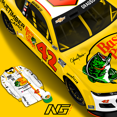 NG BPS 23 branding design illustration nascar