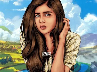 Half body vector/vexel art art artwork bangladesh design digital art graphic design illustration photoshop portrait vector art vector illustration vexel vexel portrait