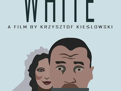 White - Krzysztof Kieślowski design illustration movie