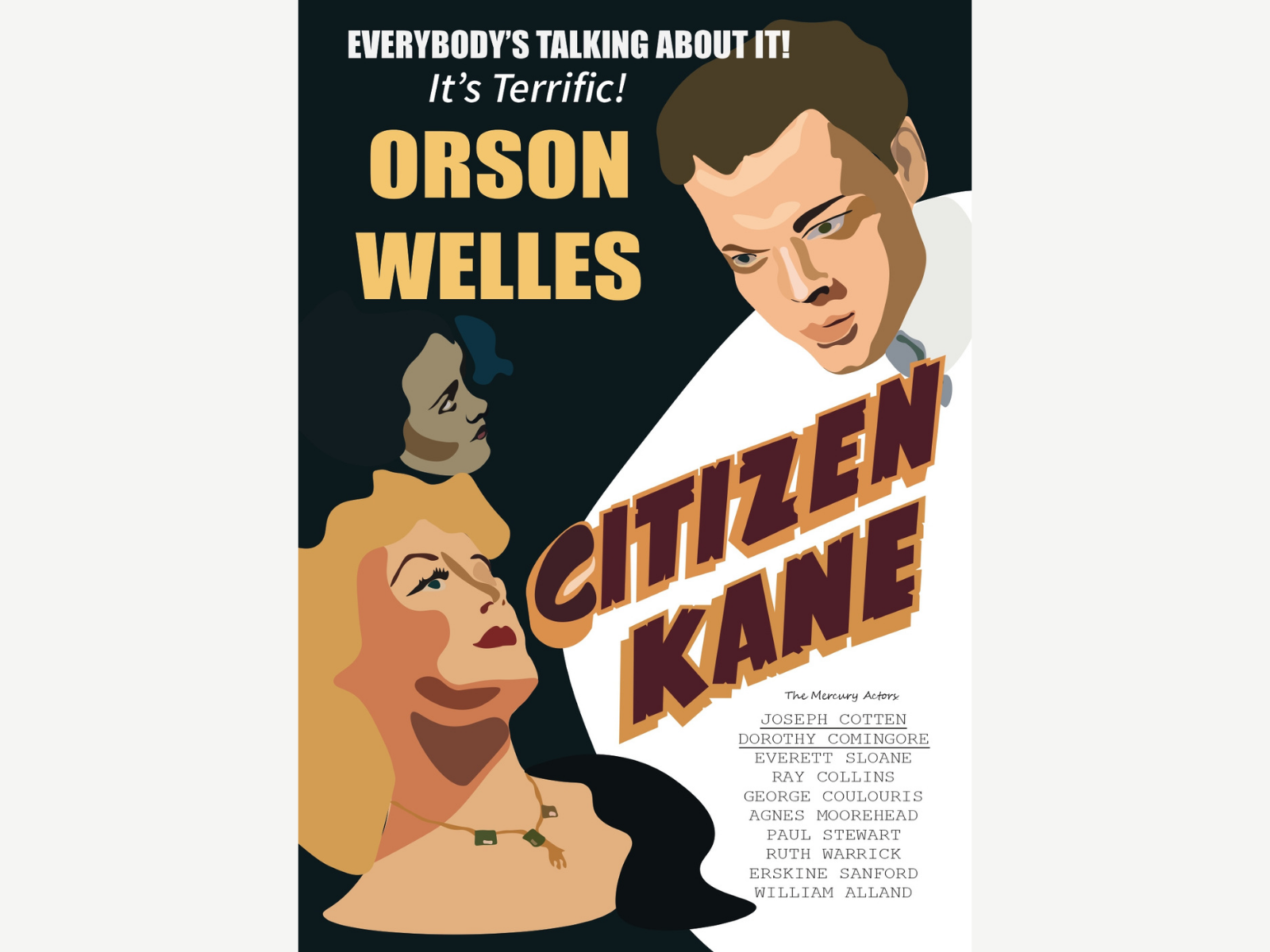 Example of Citizen Kane - Orson Welles