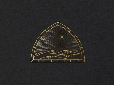 advent sneak peek advent christmas church gold foil illustration illustrator sermon series star of david