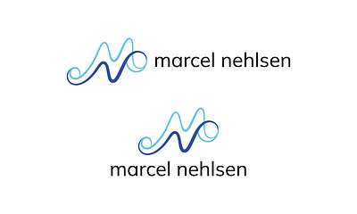 Logo Design - Marcel Nehlsen Personal Logo brand design identity logo marcel nehlsen vector
