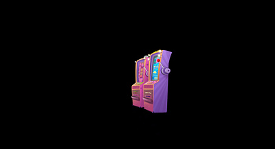 Slots machine cartoon 2d illustration 2d ui game animation game design graphic design illustration motion graphics ui