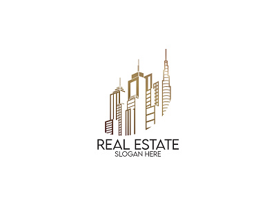 Real estate logo - Builders logo builders builders logo buildings logo clean logo company logo design golden logo gradient logo graphic design illustration illustrator logo logo design modern logo real estate real estate logo real estate logo design real estate modern logo