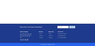 Tailwind CSS Footer css html tailwind css ui ux web design