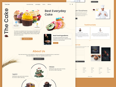 Landing Page Website Exploration landingpage ui