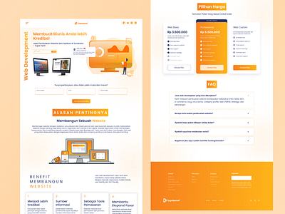 Landing Page Website Exploration landingpage ui