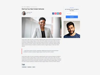 Tailwind CSS Single Page css html tailwind css uiux web design