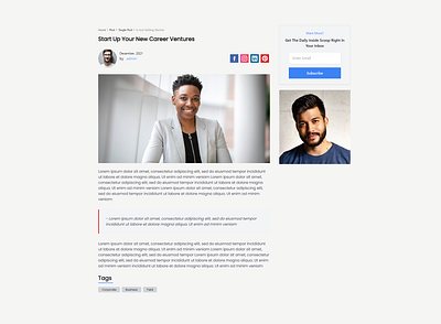 Tailwind CSS Single Page css html tailwind css uiux web design