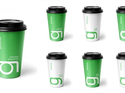 Gustoso Coffee brand identity & package brand branding coffee corporate design gustoso identity illustration logo mark natural