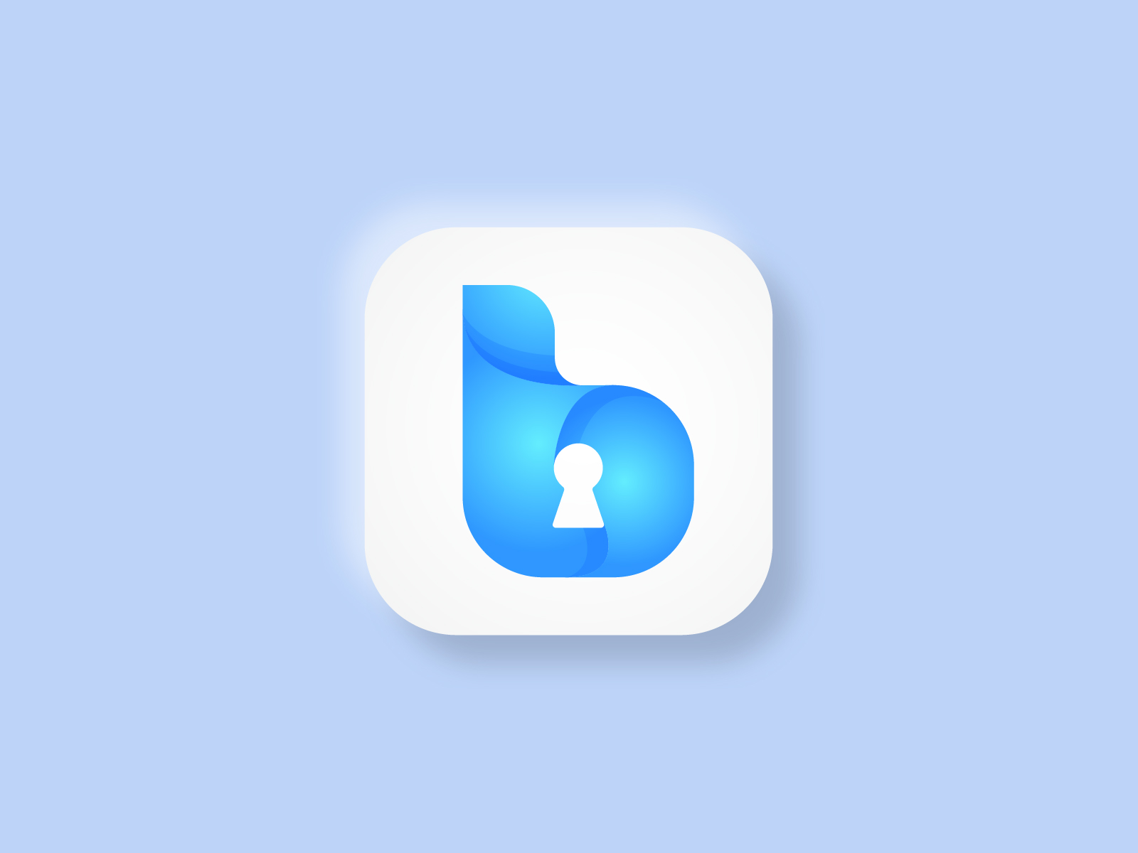 Letter B + Security Logo - Bank Lock Logo . By Nesar Uddin Rahid On ...