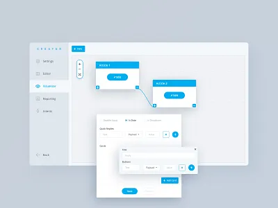 UI : Content Creator Visualizer design interaction design product responsive ui ux web