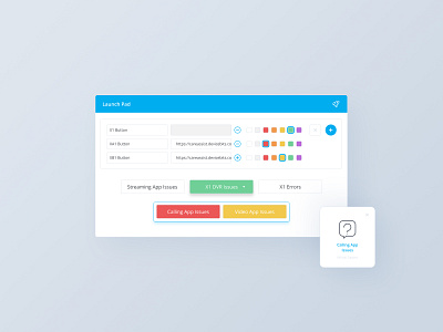 Short Link Launcher design interaction design product responsive ui ux web