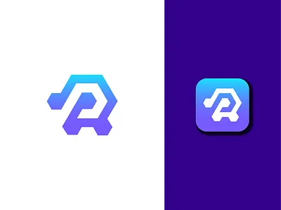 R LETTER CRYPTO LOGO app icon app logo branding identity coin logo crypto logo digital marketing financial icon it network tech logo technology logo token logo web web logo