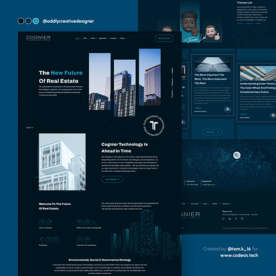 Real Estate Investment Company landing page @daily ui @dailyui @design adobe xd design landingpage ui uiux