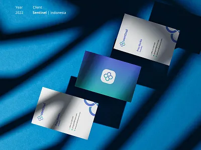 Sentinel HSE Brand Identity baritotech brand branding design indonesia logo sentinel startup ui website