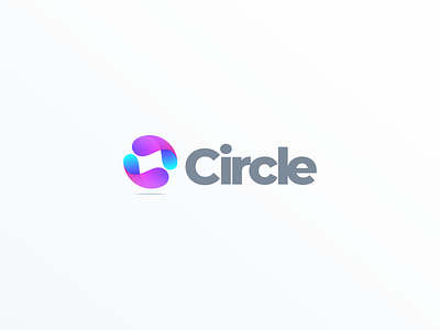 Circle Logo brand branding circle colorful design identity illustration logo simple