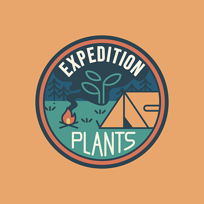 Logo Design for Expedition Plants branding bushcraft camping cartoon design expedition graphic design logo logo design branding nature vector youtube