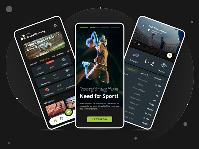 E-sports App app app design apps esport esports football game live score live update mobile app news sport sports sports app startup ui ui design uiux ux ux design