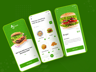 Food App Design app app design delivery design figma food food app design food delivery food service food website foods app mobile app restaurant restaurant app sajib serve ui ui design ux ux design