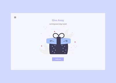 Daily UI :: 097 - Giveaway design ui ux