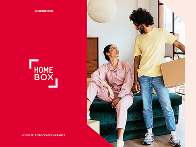 Homebox - Rebranding agency box branding colors design home homebox identity self stockage ui ux