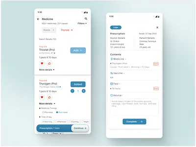 Medicine app shot cool ui health health app medicine medicine app ui