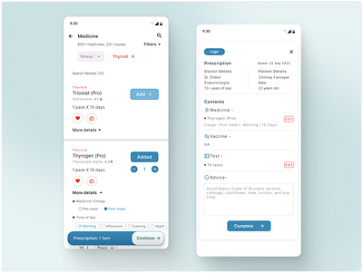 Medicine app shot cool ui health health app medicine medicine app ui