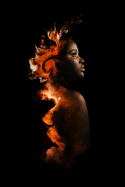 The Power we Hold adobe photoshop blm composition design graphic design photo editing photo manipulation photography
