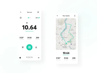 Running - Sport Mobile App design run run app running app sport sport app ui uidesign ux uxdesign