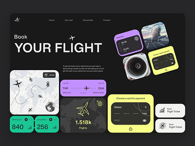 Flight Booking page booking clean figma design flight flight book landing landing page minimalist ticket booking tranding ui ui design uiux ux ux design web website website design