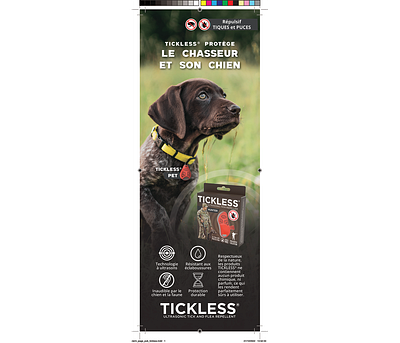 Encart pub Tickless ad branding design graphic design pub