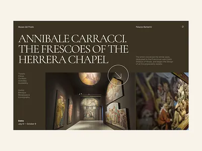 First screen for art exhibition art art exhibition branding button clean dark design elegant exhibition first screen gallery interface landing maim screen minimalism natural typography ui web web design