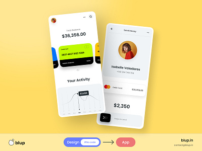 Finance service - Mobile app 2022 2d 3d adobe andriod branding branding design clean daily design dribbble figma figmadesign flat graphic design homepage minimalism uc ui ux