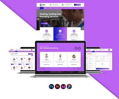Plumbing and Home Services Website