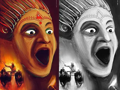 kantara artwork animation design graphic design logo poster ui