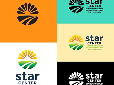 Star Center logo branding character design icon design icon logo design illustration logo logo design vector