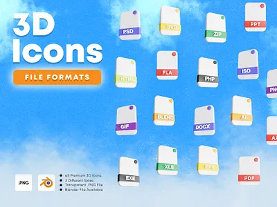 3D File Formats file type