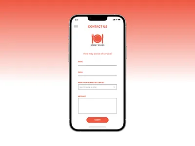 #DailyUI Day 028 Contact Us app design ui ux