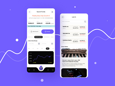 Stock Investment app design market stock ui uidesign