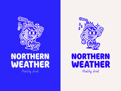 Northern Weather - Logo Declinaison brand branding design graphic design illustration logo mascot vector