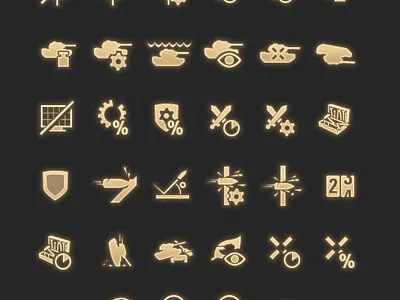 WoT icons game graphic design icon ui world of tanks