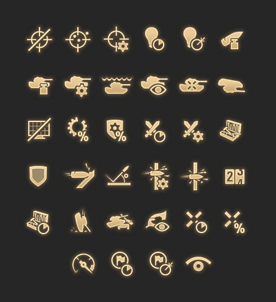 WoT icons game graphic design icon ui world of tanks