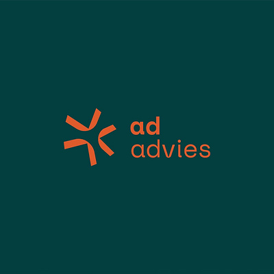 Logo design for Ad-advies branding design designer groningen logo