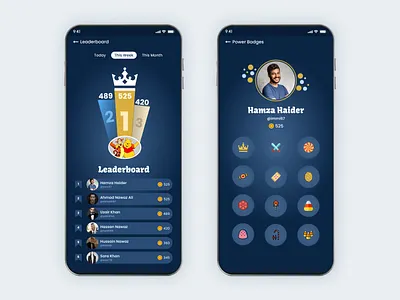Game Leaderboard design app design daily ui game ui design gameleaderboard leaderboard leaderboard design ui ui ui design ux ux design website design