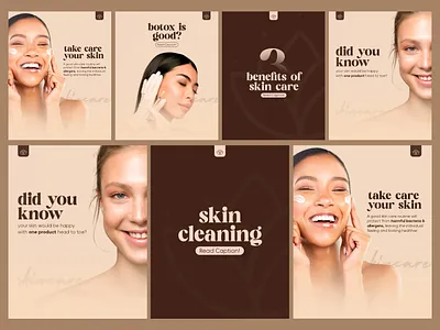 Skin care social media designs ad design ads ads design banner banner design branding design designer email facebook flyer graphic design graphic designer instagram instagram post post poster skin skin care social media