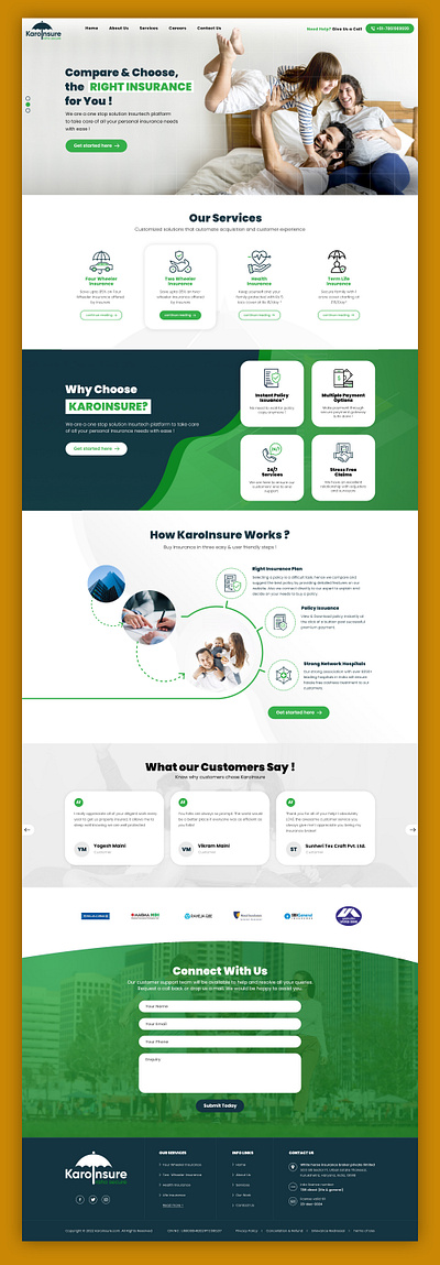 Home Page Design banner design graphic design typography ui web