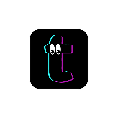 Tumblr logo by Syed Umair app branding design graphic design illustration logo typography ui ux vector