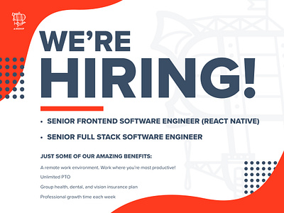 We're Hiring! airship app developer development hiring jobs mobile app react native